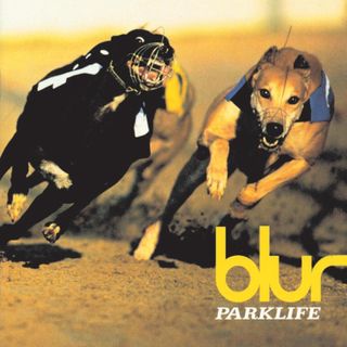 Parklife cover featuring greyhounds racing