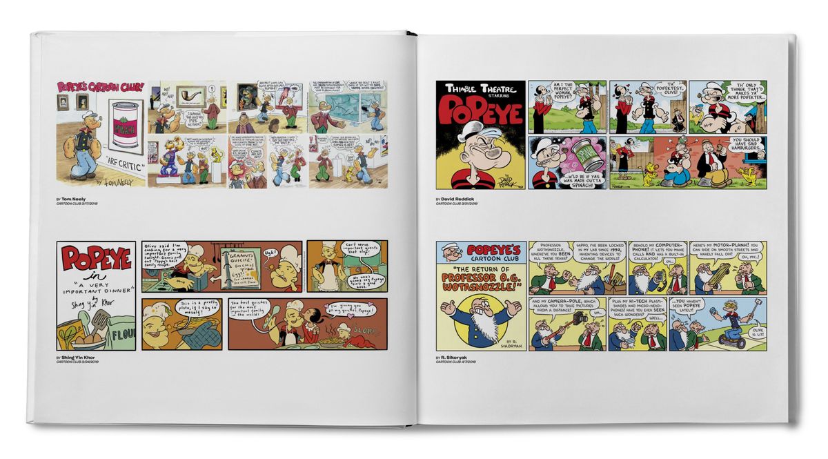 Popeye Variations: Not Yer Pappy's Comics an' Art Book