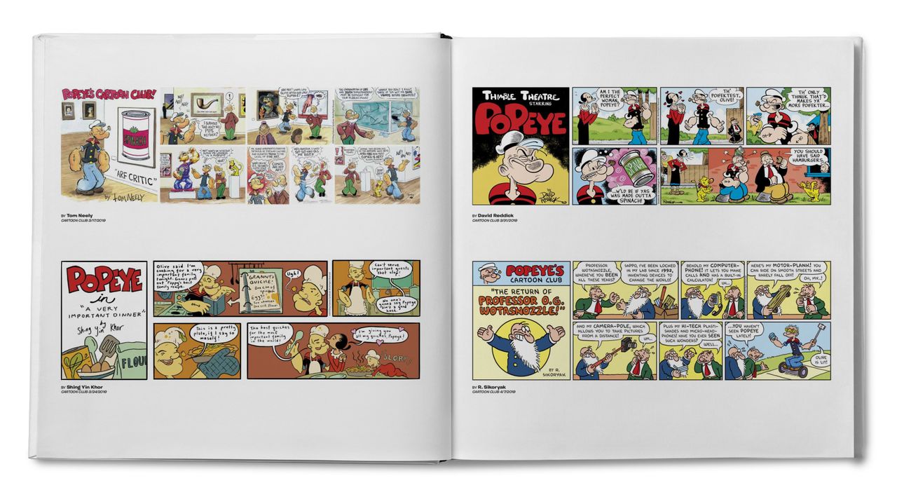 Popeye Variations: Not Yer Pappy's Comics an' Art Book