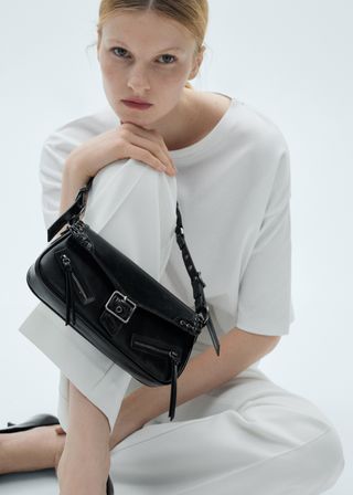 Shoulder Bag With Buckle