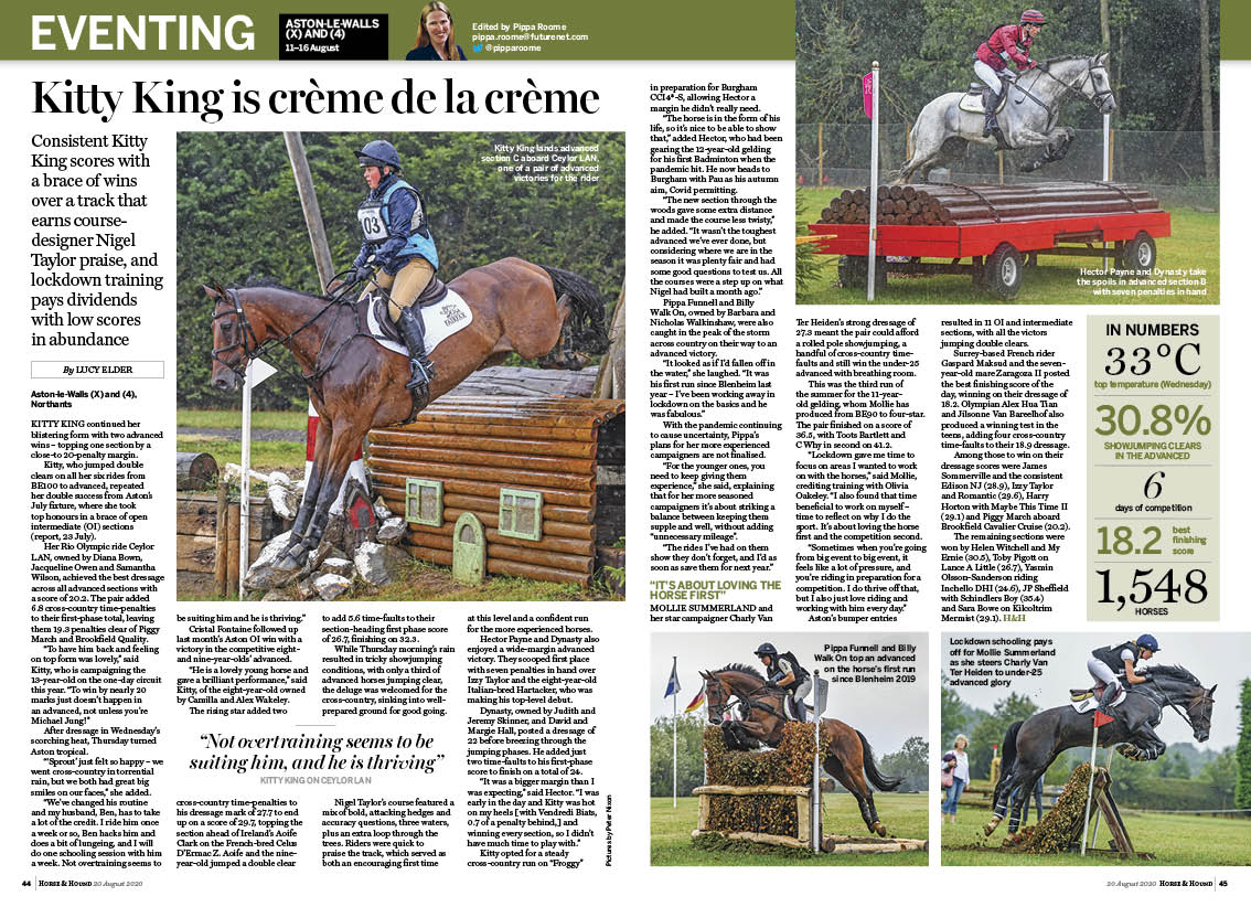 EV 2p Key report Aston-le-Walls