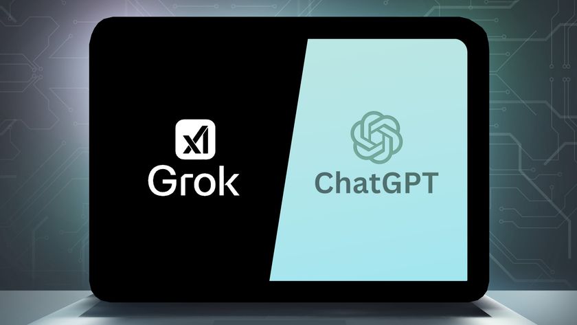 Grok vs Chat GPT logos