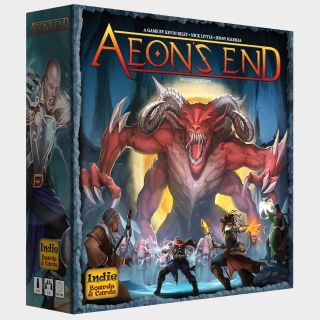 Aeon's End box on a plain background