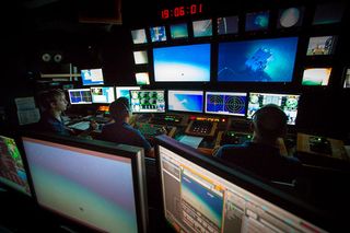 Okeanos control room