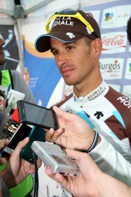 Lloyd Mondory (Ag2r) during the press conference