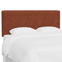 Corded velvet rust headboard, Target