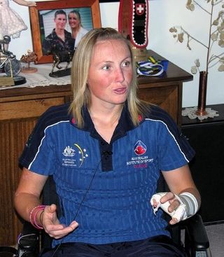 Brown after returning home in 2005