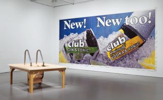 Installation view of ‘Brand New: Art and Commodity in the 1980s’ at Hirshhorn Museum