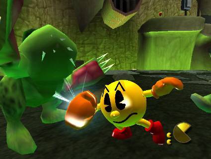 Not your childhood Pac-ManIn this iteration of the series some mad bloke has released some ghosts into the real world, promising what we're tol... ohh hell, you get the idea. Poor Pac-Man gets lifted from his Pac-Village and has to save the world. This st