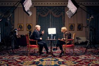 Prince Andrew and Emily Maitlis on "Newsnight"