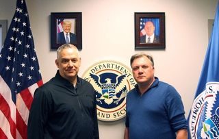 Travels In Trumpland, Ed Balls at Department Of Homeland Security