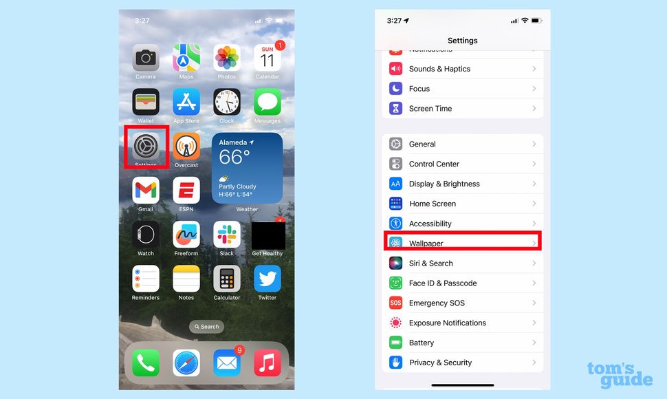 iPhone wallpaper — how to change your iPhone's look and where you can find more options Tom's
