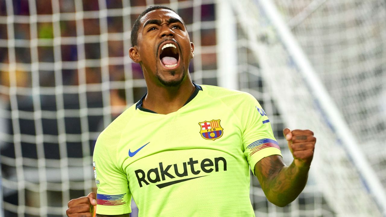 Brazilian winger Malcom signed for Barcelona from Bordeaux in a £36m deal in July 2018