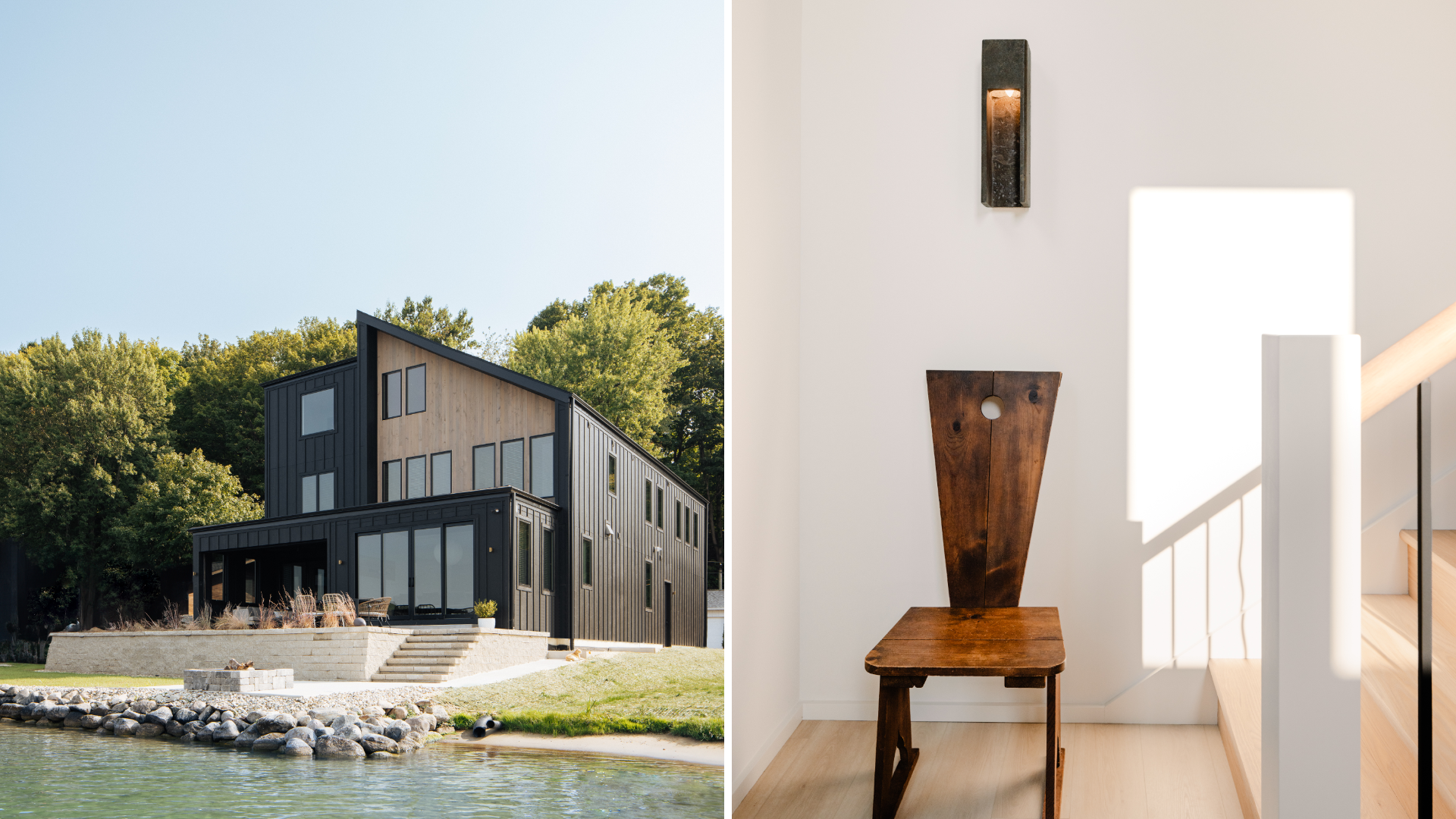 michigan lake house renovation by klh homes