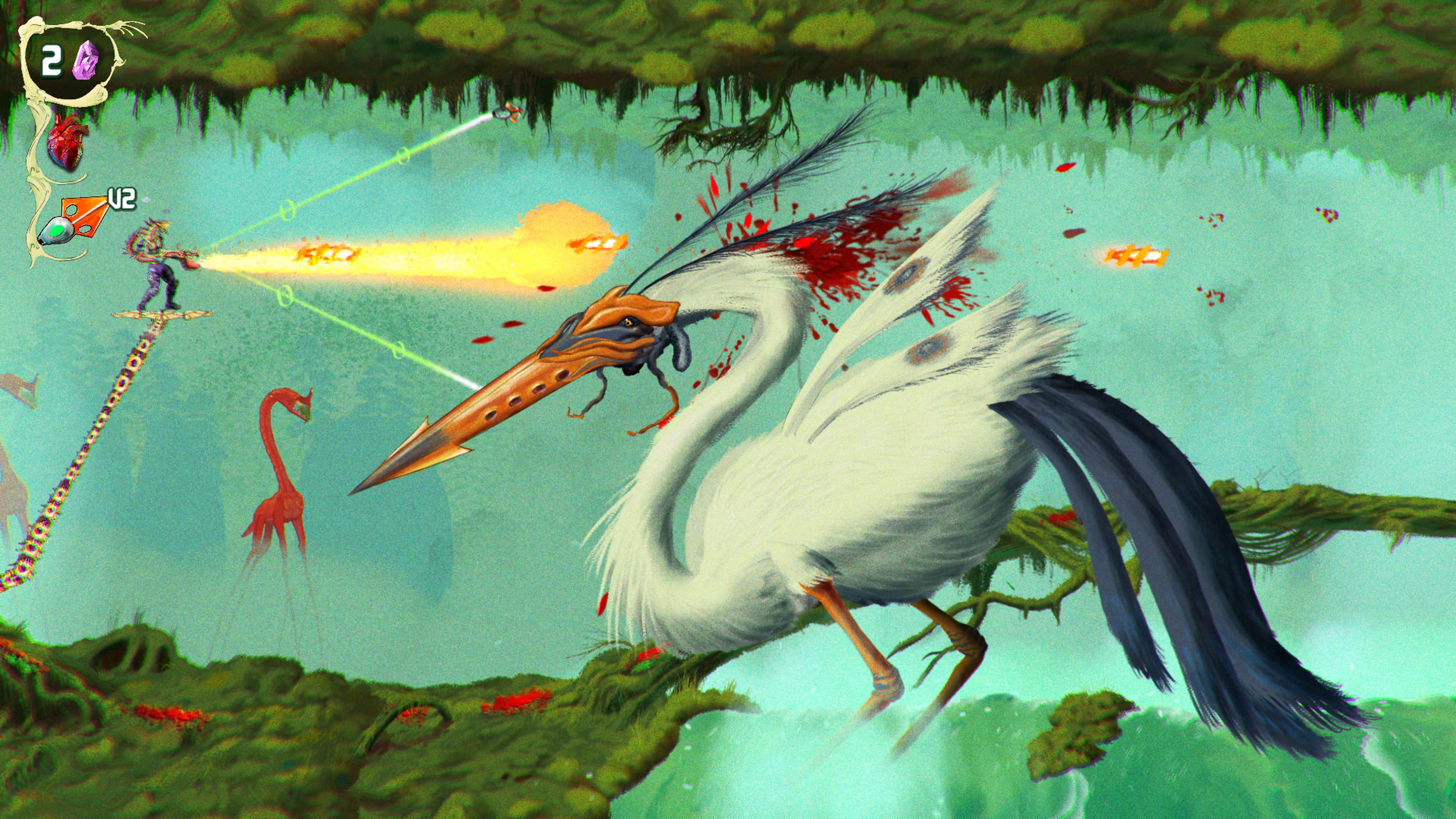 Screens from a retro video game with 80s fantasy art