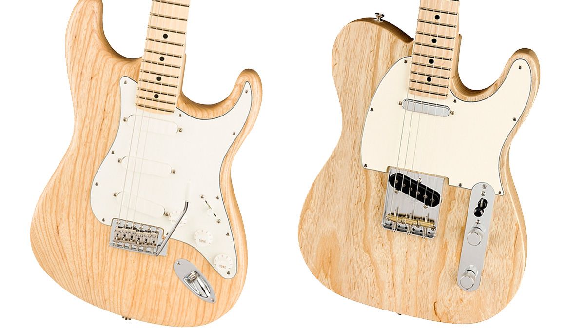 fender raw ash stratocaster