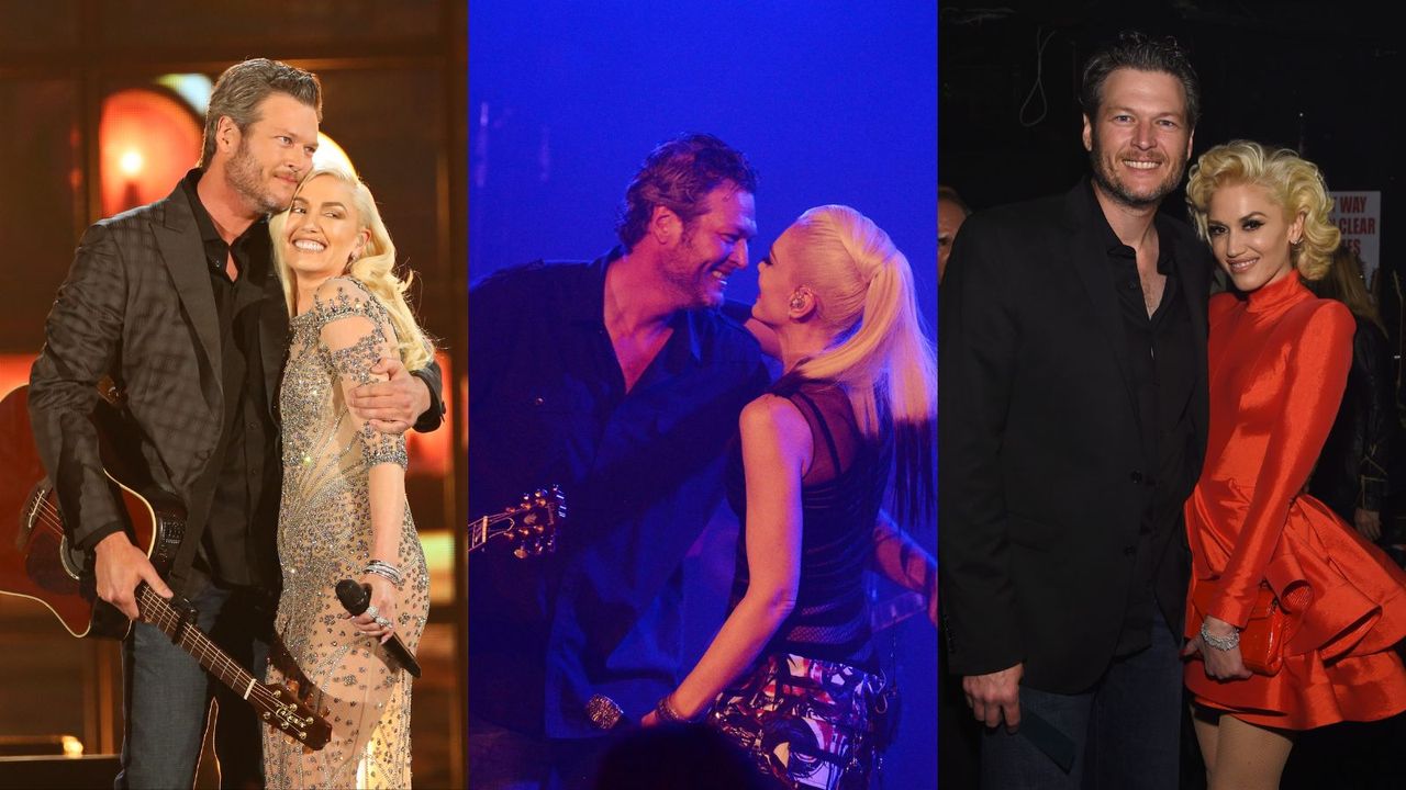 Gwen Stefani and Blake Shelton