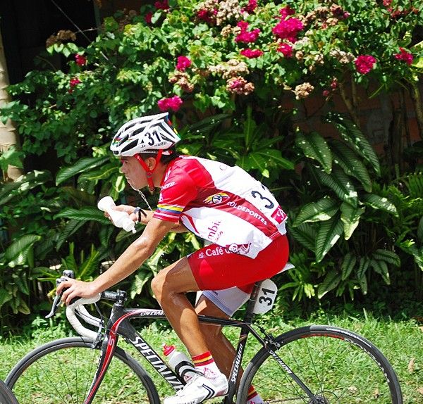 Talented young Colombian Fabio Duarte (Colombia Es Pasion) finished ninth on the sixth stage.