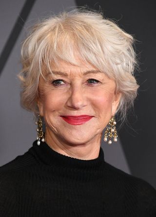 Helen Mirren arrives at the Academy Of Motion Picture Arts And Sciences' 9th Annual Governors Awards at The Ray Dolby Ballroom at Hollywood & Highland Center on November 11, 2017 in Hollywood, California