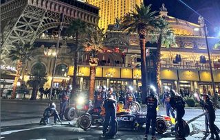 Outbound Lighting helped Red Bull Racing light up the Vegas Strip