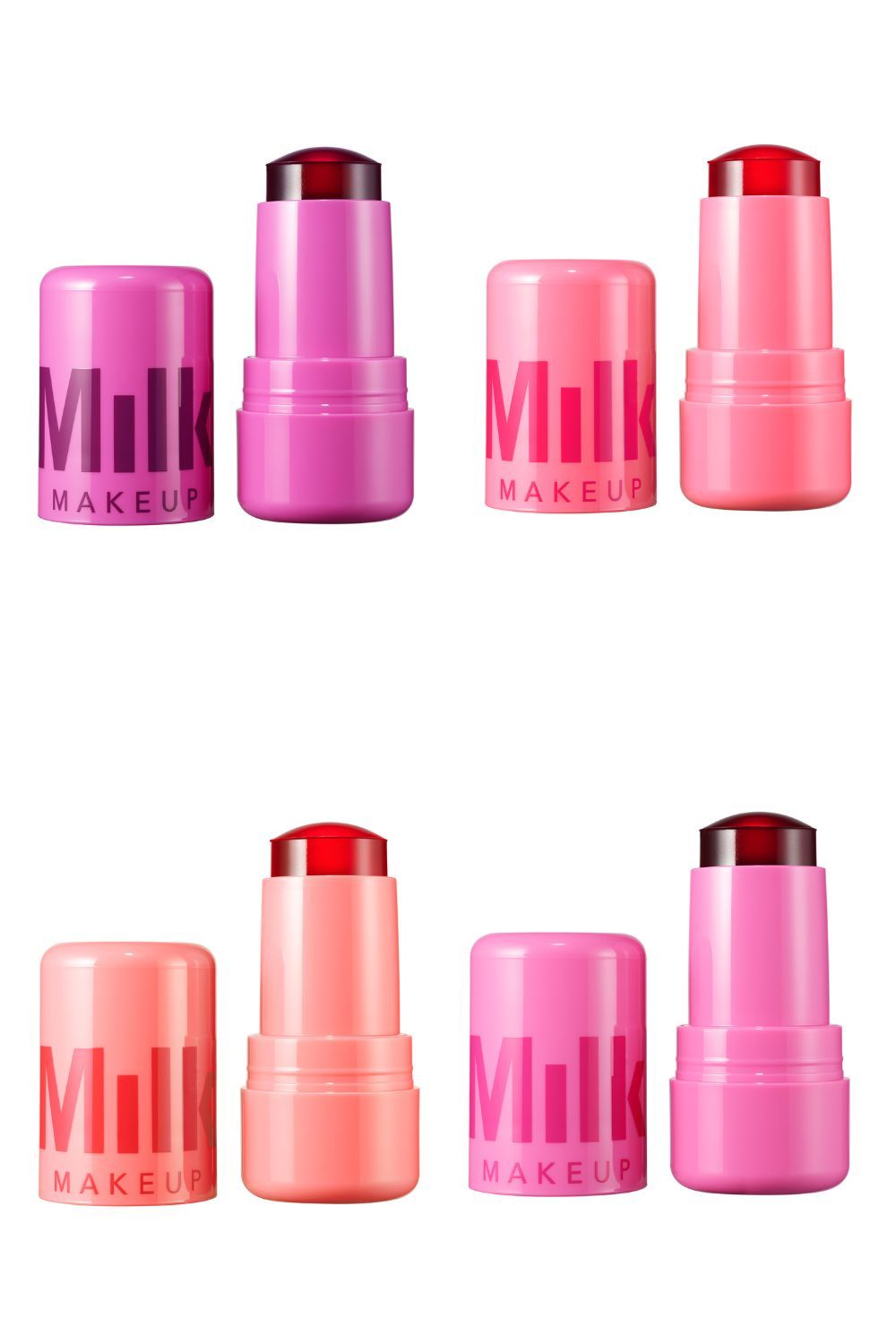 4 shades of milk makeup jelly tint