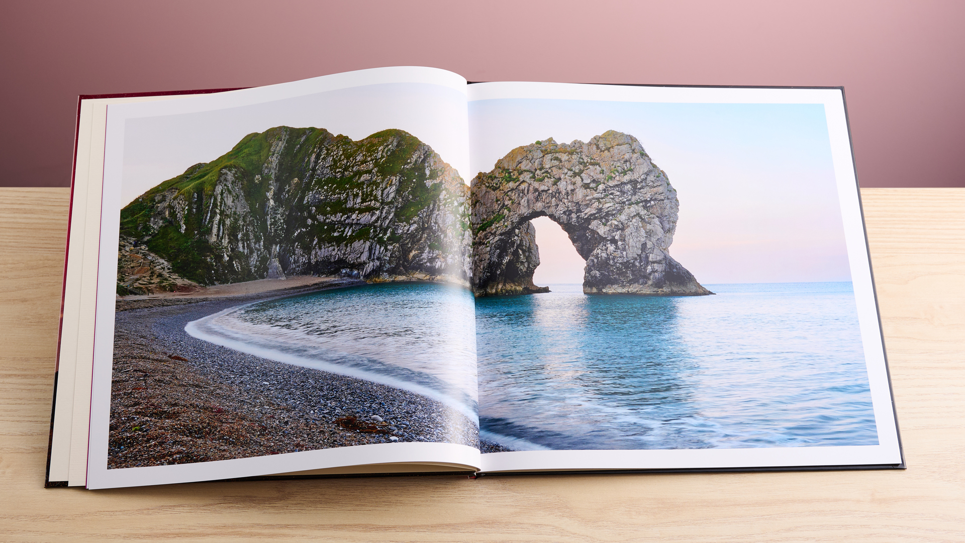 Cliff picture in Cewe photo book