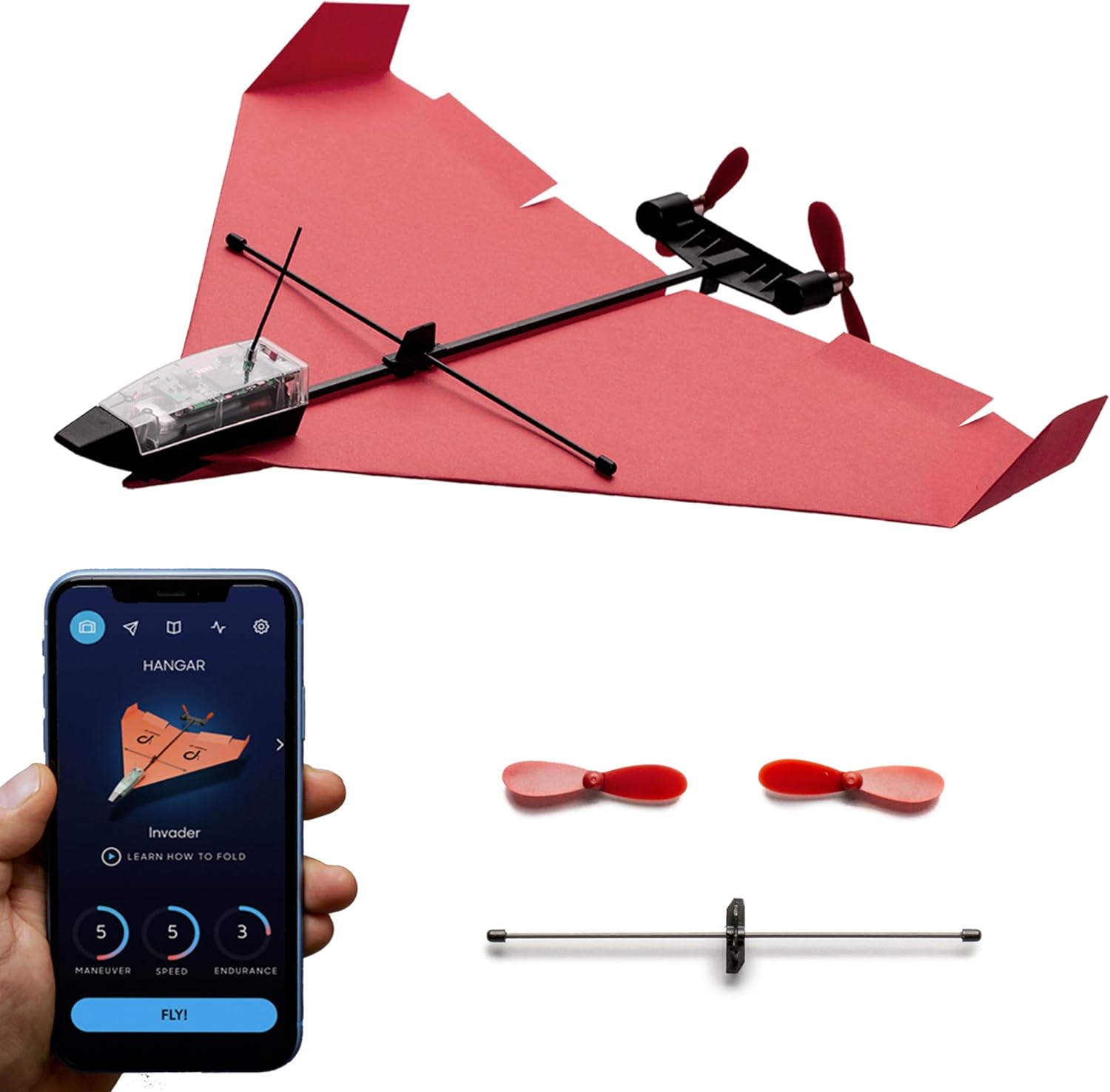 Powerup 4.0 paper airplane kit