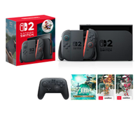 Nintendo Switch 2 'Mario Kart World' bundle, Pro controller, 'Tears of the Kingdom' (digital)