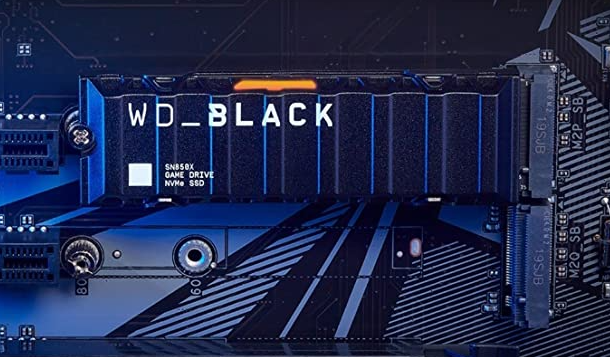 WD Black SN850X met koellichaam