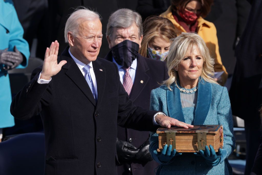 Joe and Jill Biden.