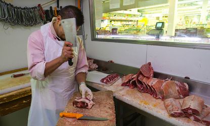 Muslim butcher