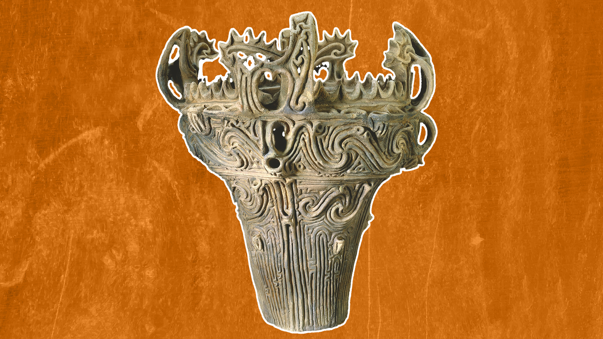 Fire-flame vessel: An exquisitely crafted 4,500-year-old pot from a mysterious culture in Japan Fire-flame vessel: An exquisitely crafted 4,500-year-old pot from a mysterious culture in Japan