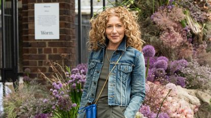 Kelly Hoppen at the Chelsea Flower Show