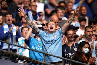 Fans are set to return to Premier League grounds following the easing of coronavirus restrictions (Nick Potts/PA).