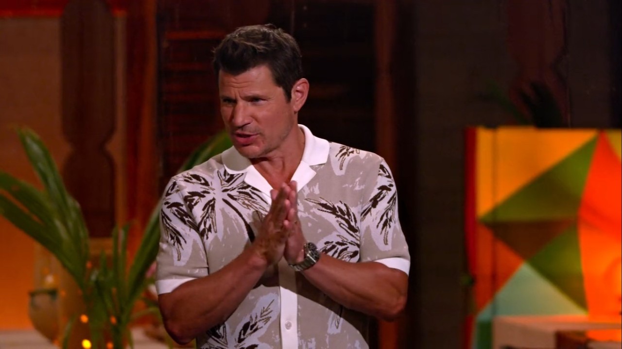 Nick Lachey talking in Perfect Match.