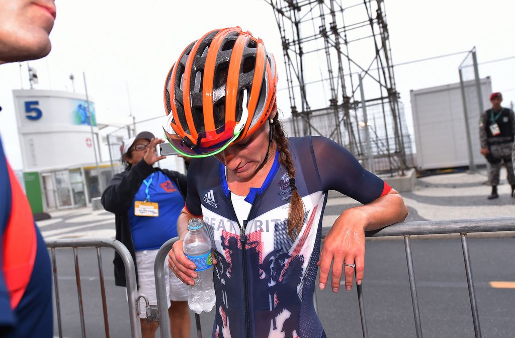 Elizabeth Armitstead (Great Britain) after the race