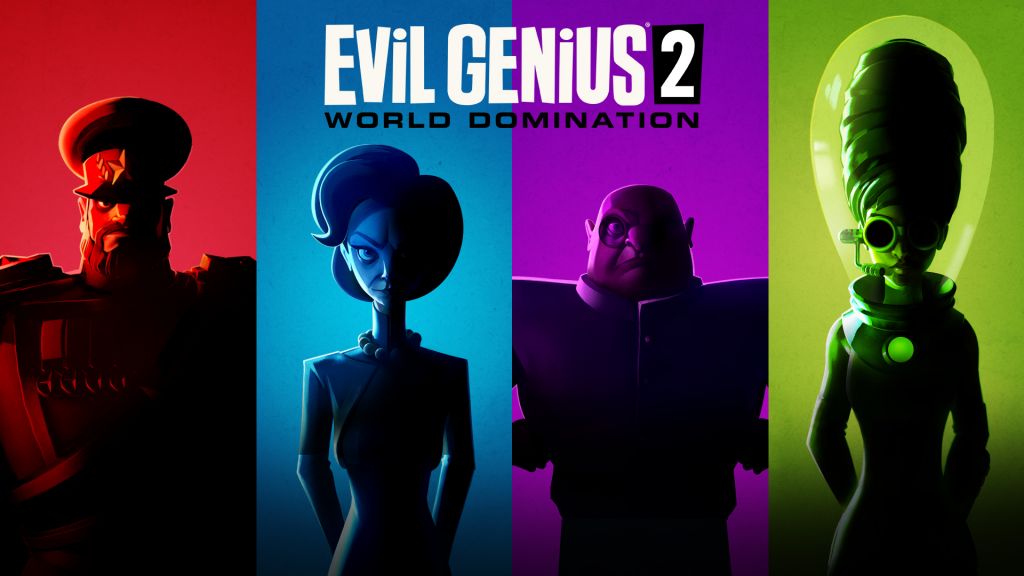  Meet the four geniuses of Evil Genius 2: World Domination 