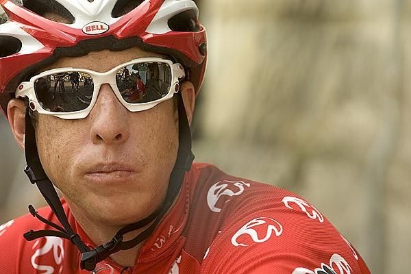 Peter McDonald (Drapac Porsche) from Australia ponders the final stage of the tour with the King of the Mountains jersey still up for grabs.