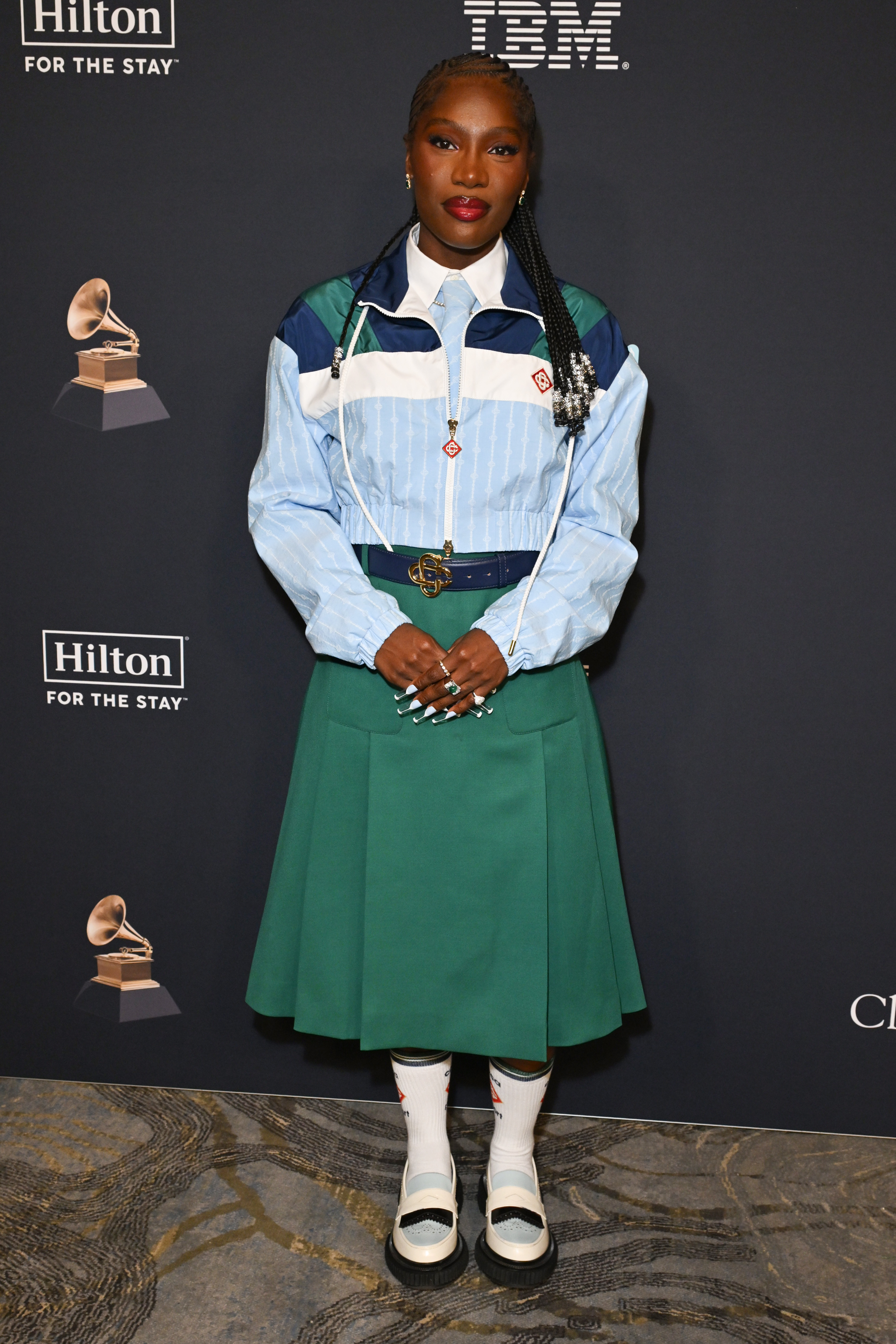 Doechii attends the 67th Annual GRAMMY Awards Pre-GRAMMY Gala & GRAMMY Salute to Industry Icons Honoring Jody Gerson on February 01, 2025 in Los Angeles, California. (Photo by Lester Cohen/Getty Images for The Recording Academy)