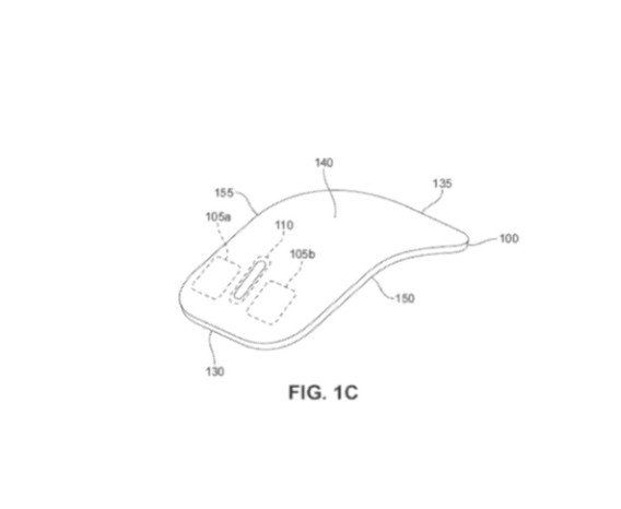Patent Folding Microsoft Mouse