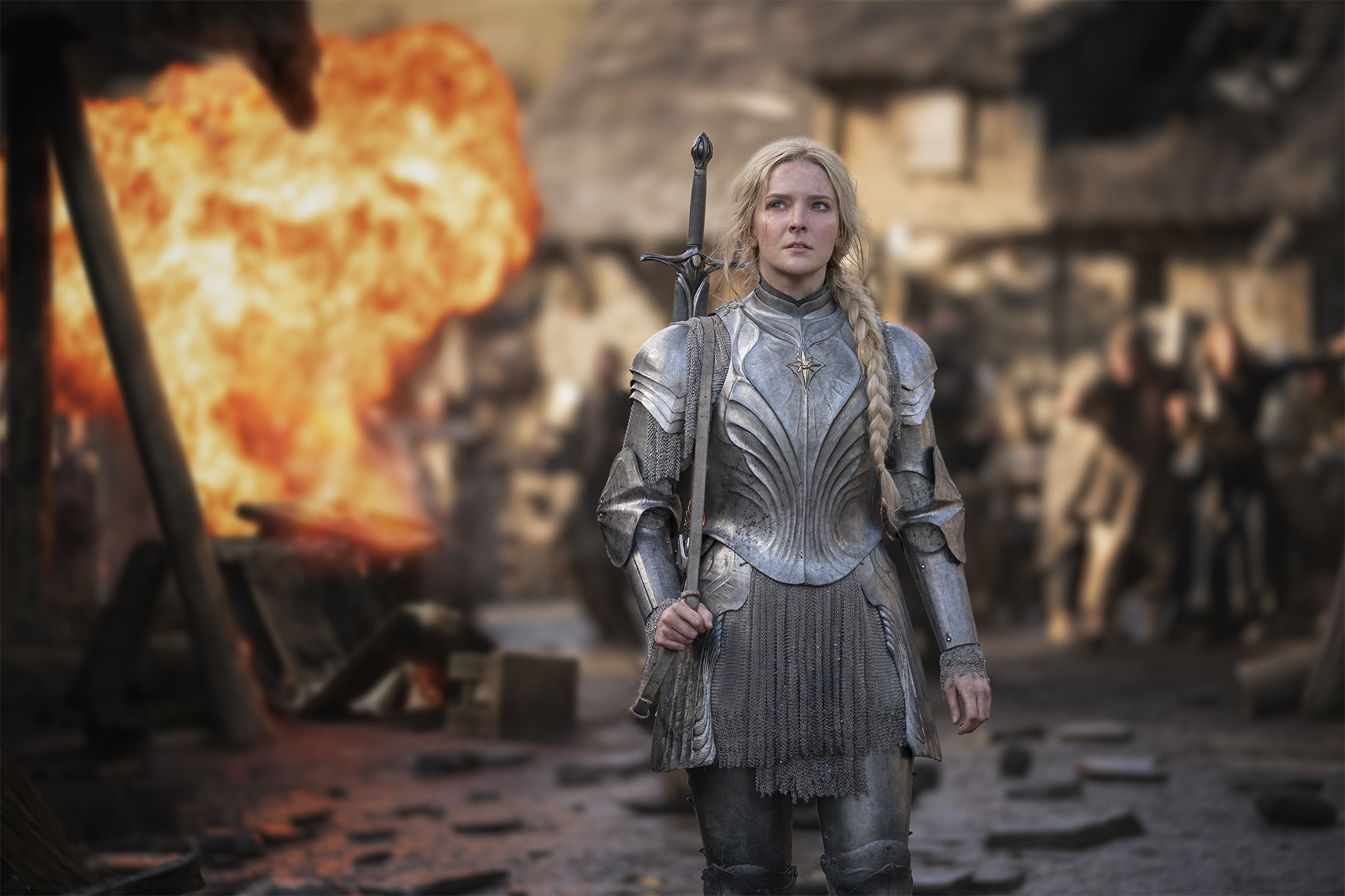 TV tonight &ndash; Galadriel is feeling the heat.