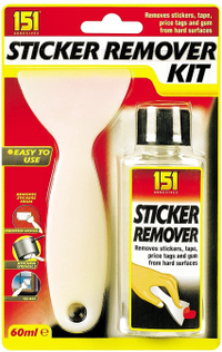 151 Adhesives Sticker Remover Kit | £2.99 on Amazon