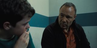 Stephen Graham as Eddie with son Jamie (Owen Cooper).