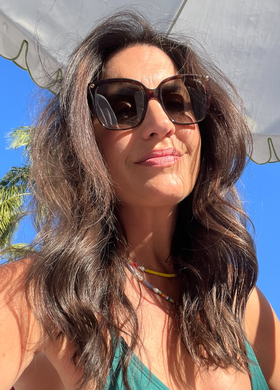 Beauty editor Donna after 1 year of her sobriety skin journey