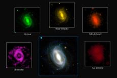 Galaxy at Different Wavelengths