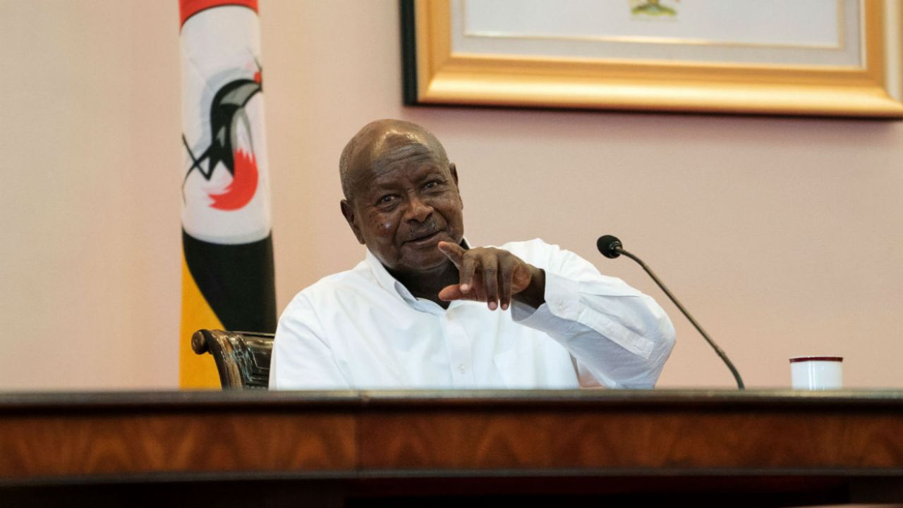 Ugandan President Yoweri Museveni 