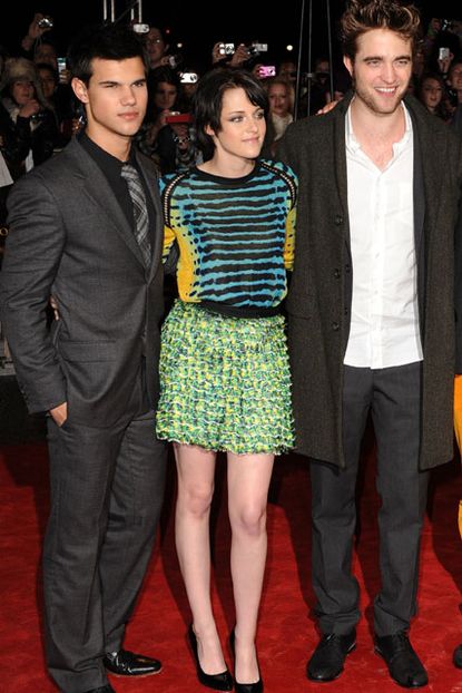 Taylor Lautner, Kristen Stewart and Robert Pattinson - Twilight - Marie Claire