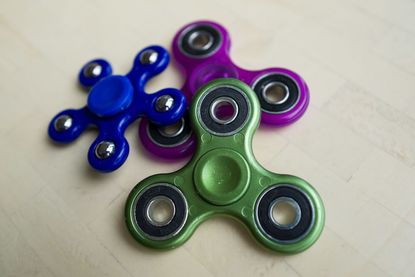 Fidget Spinners. 