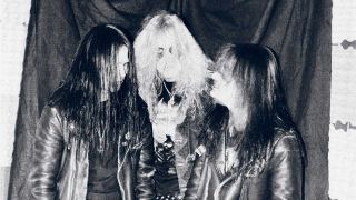 The real life Mayhem: (l-r) Euronymous, Dead, Necrobutcher