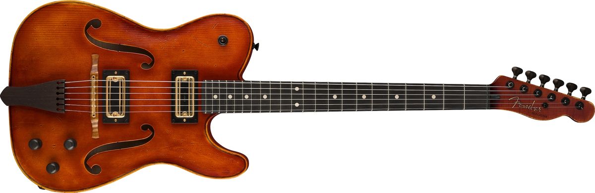 The Fender Custom Shop's new Violinmaster guitar